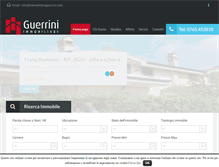 Tablet Screenshot of immobiliareguerrini.com